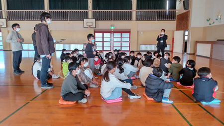 大森小学校の異文化理解教室